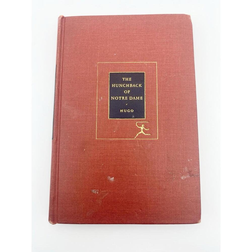 The Hunchback Of Notre Dame Victor Hugo Vintage Modern Library #35 Hardcover 40s